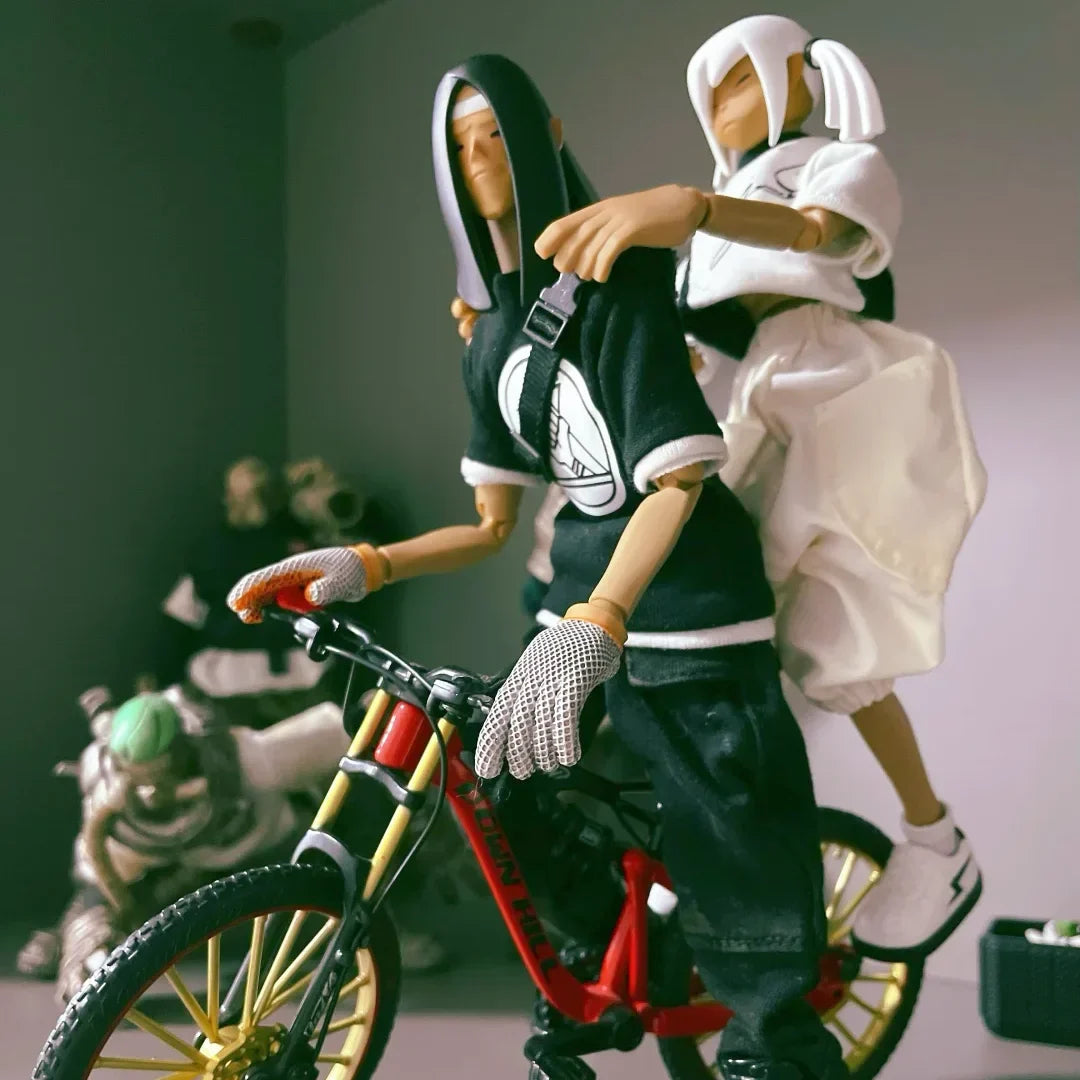 Come4arts Hip-Hop Street Dance Series Anime Figures Trendy Fashion Movable Toy Collection Decoration Model Toys For Boys Gift
