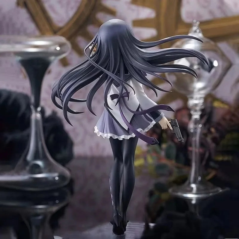 22cm Anime Puella Magi Madoka Magica Action Figure - Akemi Homura Kaname Madoka Standing Posture Collectible Cartoon Toys Gifts