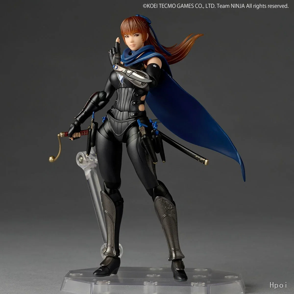 Original Genuine Kaiyodo Action/Dolls Amazing Yamaguchi Revoltech (NR086) Ninja Gaiden 3: Razor's Edge Kasumi H=150mm Figure Toy