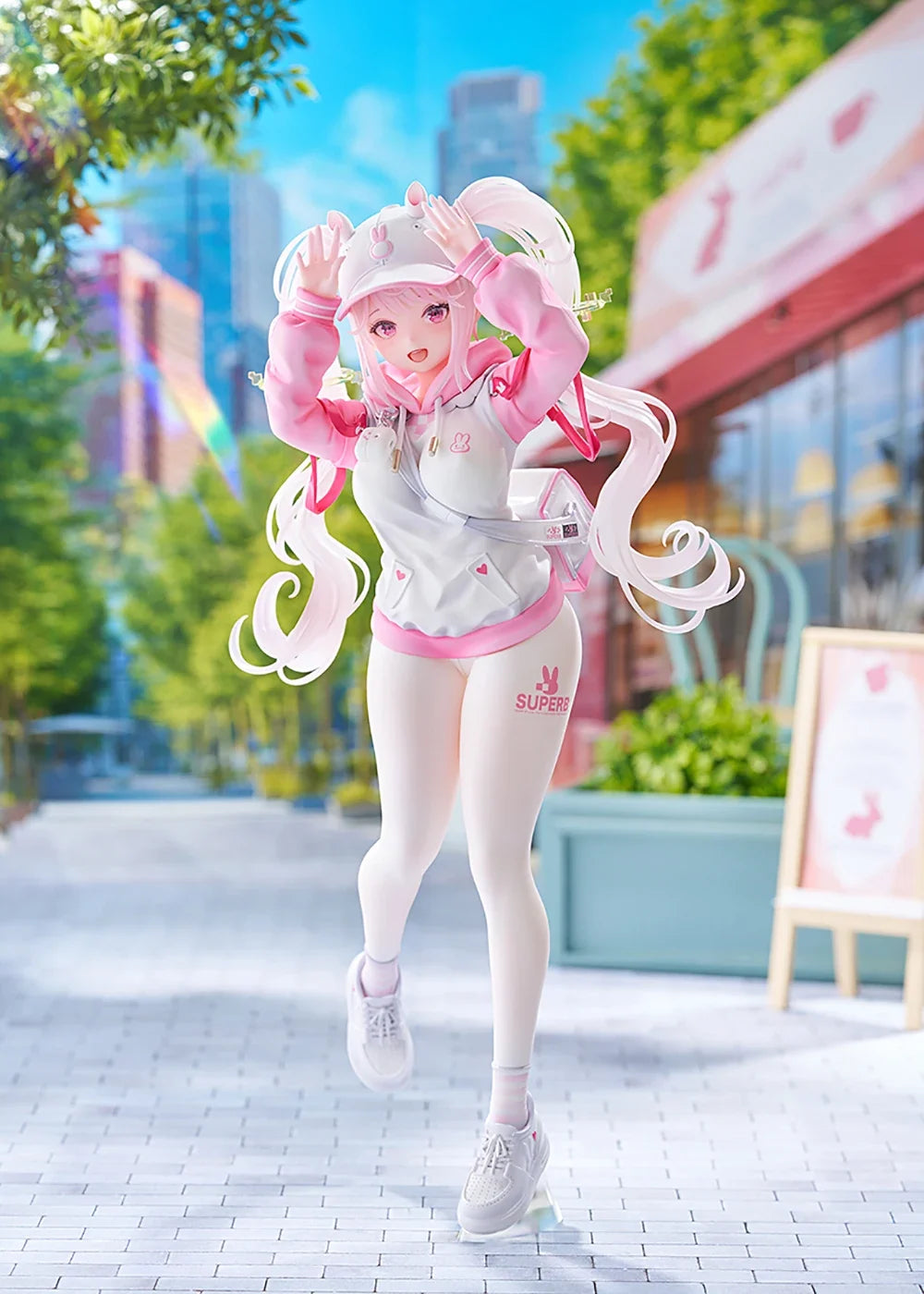 In Stock Original Amakuni Goddess of Victory: Nikke Alice Sweet Home Anime 1/7 25Cm Game Waifu Girls Figures Collectible Model