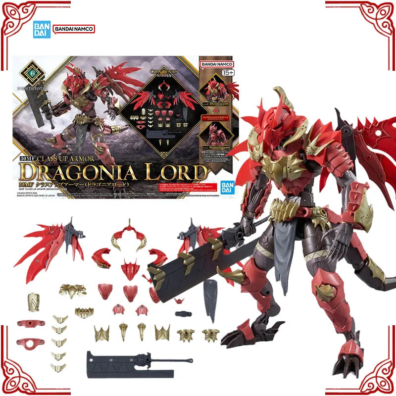 Auf Lager Echtes Bandai Modellbausatz 30MF 30ML Class Up Armor Dragonia Lord Anime Actionfigur Sammlung Montagemodell Spielzeug Geschenk