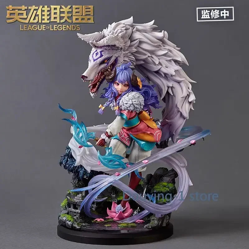 League of Legends Spirit Blossom Kindred 1:6 Sculpture Game Official Peripheral Large Ornament in Stock