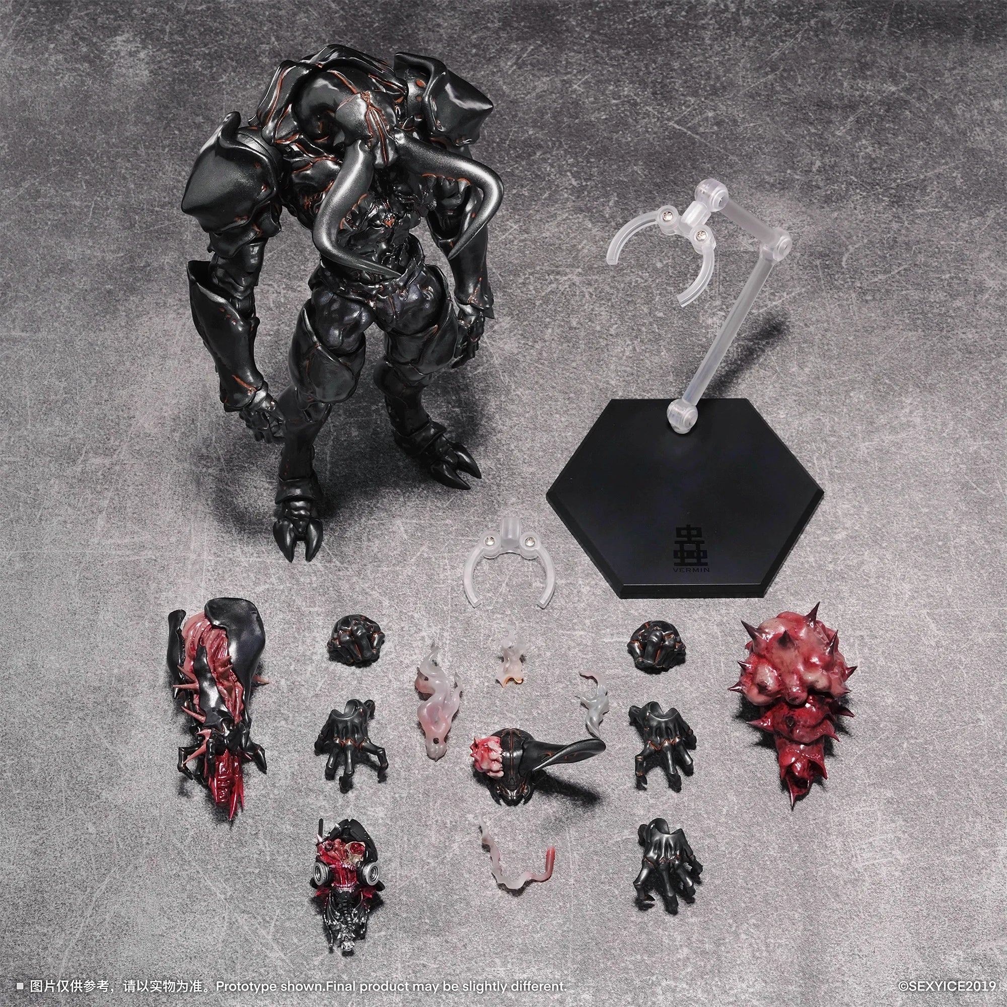 In Stock Ice Sense Studio Worm Series Artificial Evolution Experiment B0199 Dawang Hujia 1/12 Action Figure Model Toys Gifts