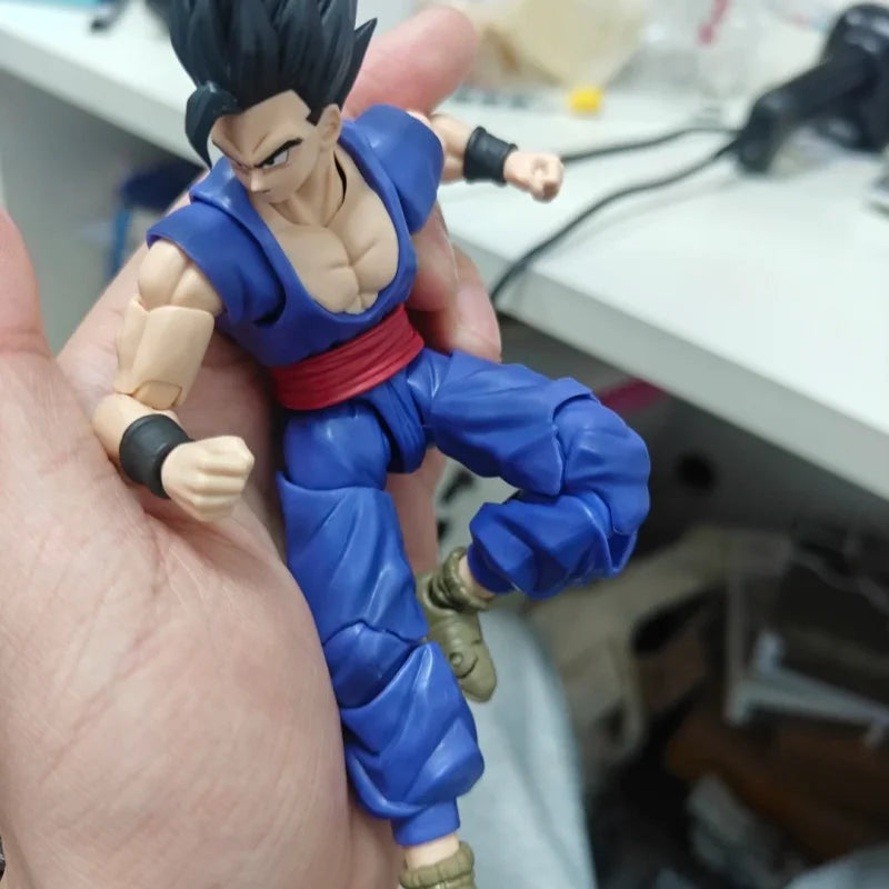 New Arrival Dragon Ball Z Ultimate Gohan Shf Replica Action Figure Pvc Statue Desktop Decoration Collecte Kid Birthday Toy Gifts