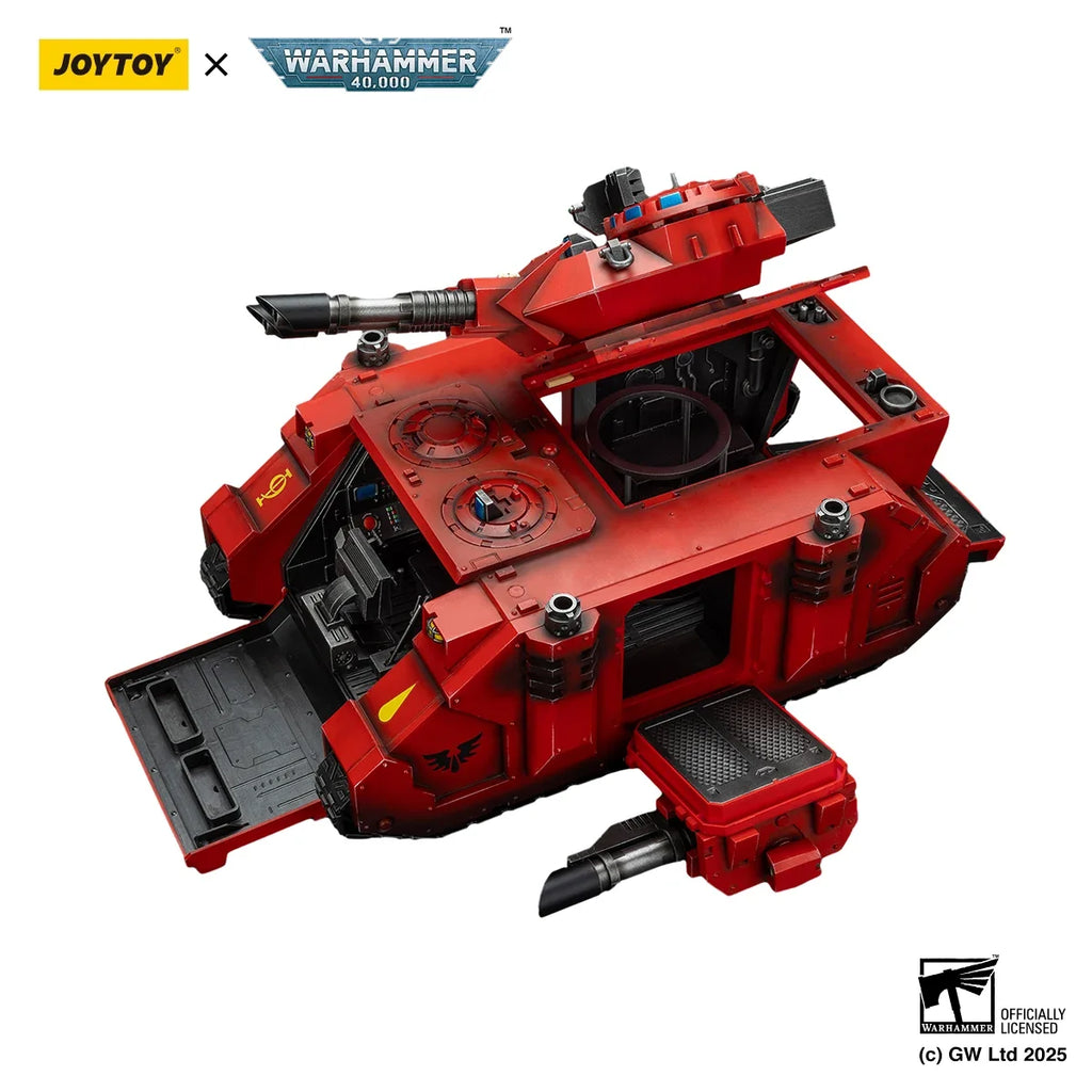 JOYTOY Warhammer 40K 1/18 Blood Angels Predator Annihilator with Twin Lascannons Anime figures Toys