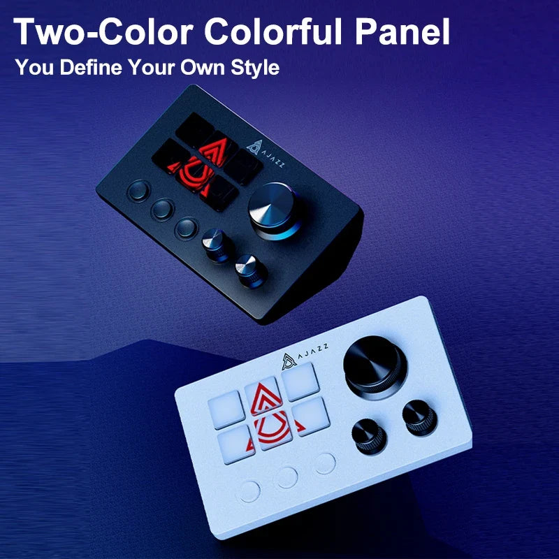 Ajazz AKP03E Desktop Helper Desk Console Panel Controller Programmable Macro Custom Button Mini Keyboard For Multiple Scenario