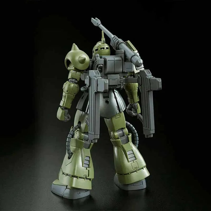 IN STOCK Bandai Original GUNDAM HG Series MS-06K ZAKU GANNON Anime Action Figure Assembly Model Toys Collectible Model