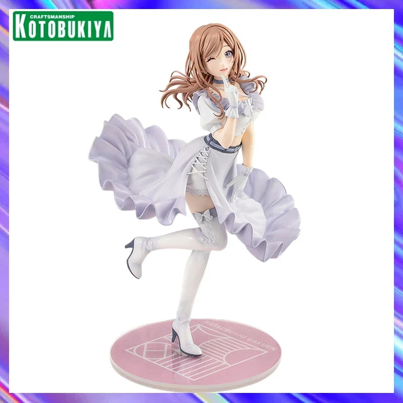 Original in Stock KOTOBUKIYA Gakuen Idolmaster Rinami Himesaki Clumsy Trick 1/7 Figures Model Toys Gifts Collection Ornaments