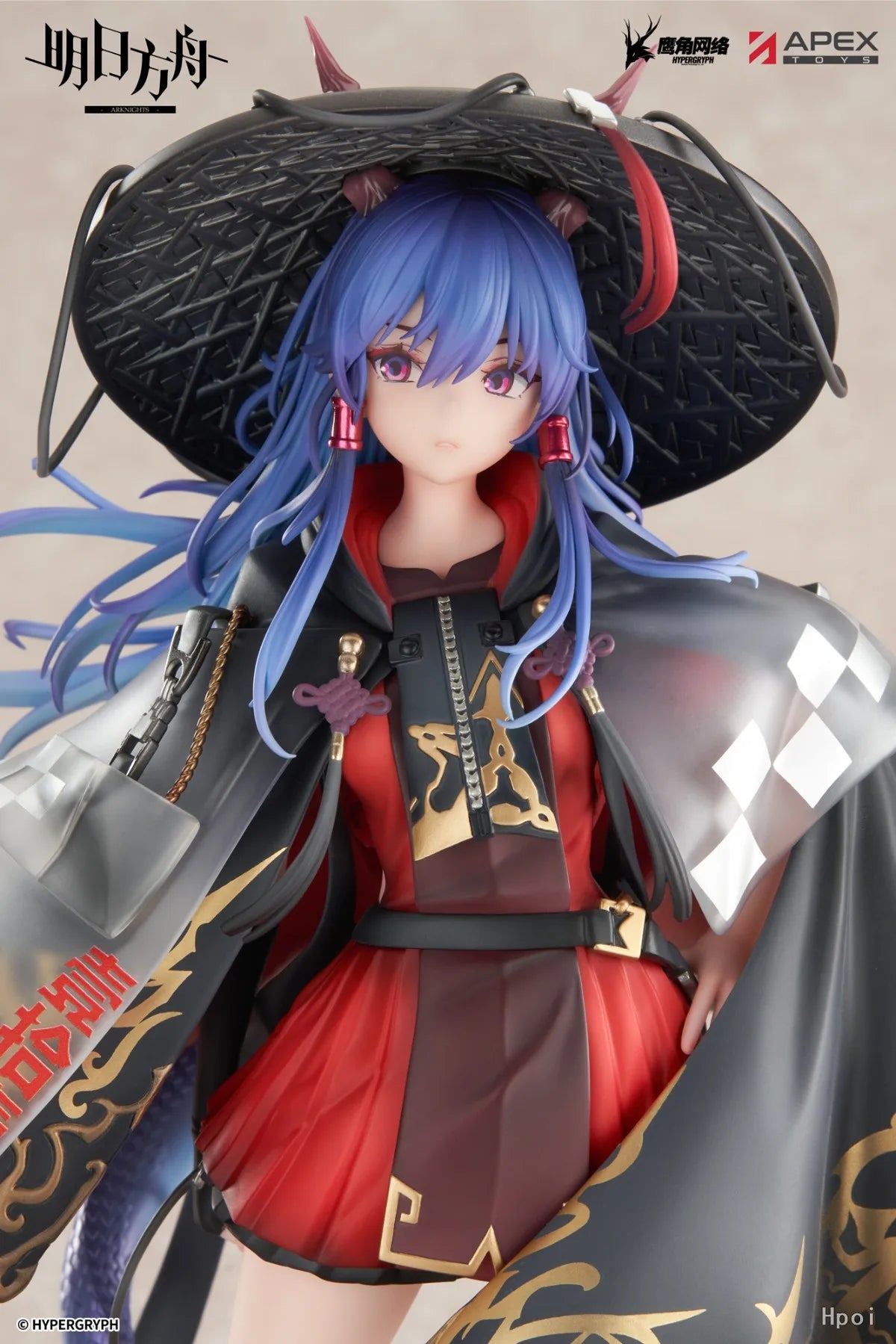 Original in Stock APEX Arknights Holiday Dragon Chen Wanzhongshan 1/7 Figures Model Toy Gift Collection Ornament