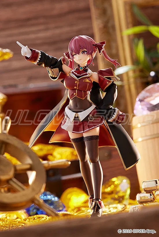Original Max Factory Figma#577 Hololive Houshou Marine Anime Figure Model