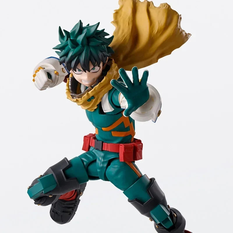 Bandai Original S.H.Figuarts SHF My Hero Academia Midoriya Izuku Anime Action Model Toy ornament collect birthday gift