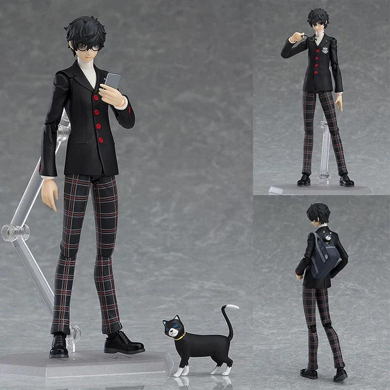 Max Factory Original Figma Series Persona 5 Rain Palace Lotus Wise Leaf Anime Mobile Model Handmade Accessories Toy Gifts