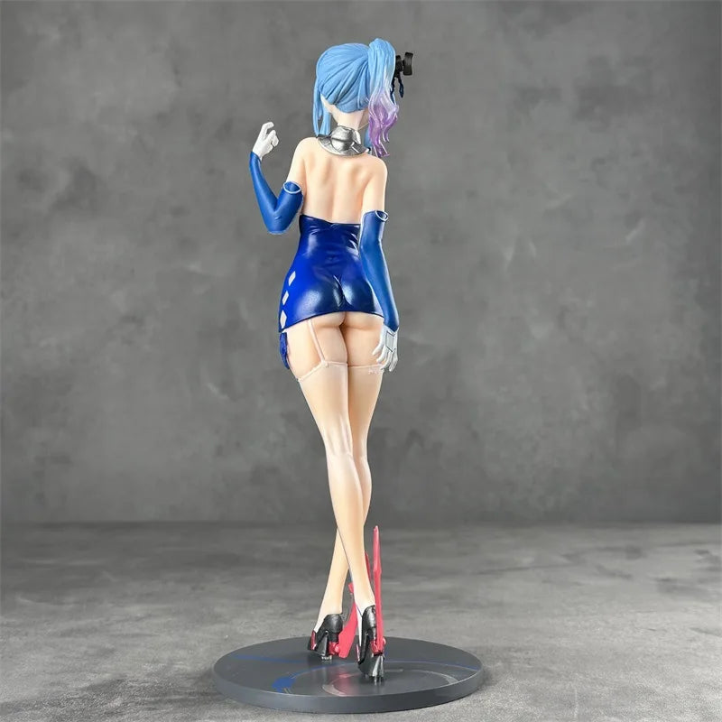 26cm Azur Lane St. Louis (Aunt St.) Ship Girl - Female 2D Bishoujo PVC Figure - Desktop Ornament Anime Model Collectible Toy