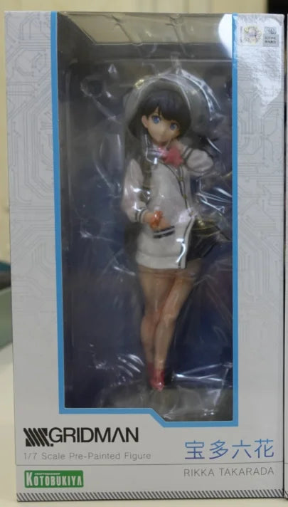 In Stock Original Kotobukiya SSSS GRIDMAN Akane Shinjou Rikka Takarada Animation Decorative Statue 1/7 Model Doll Ornaments
