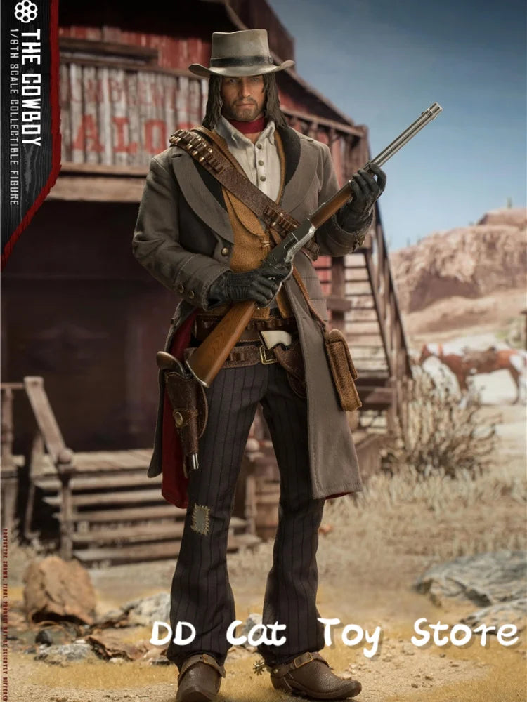 LIMTOYS LIM011 1/6 Men Soldier John Marston Classic Western Cowboy Shooting Arcade Game Doll 12" Action Figure Toys Customized
