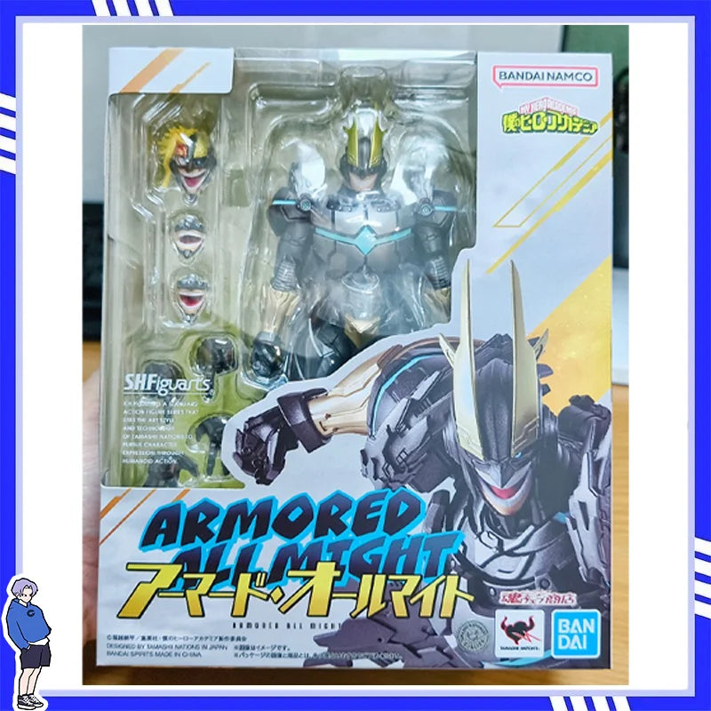 Bandai S.H.Figuarts Armored All Might My Hero Academia Tamashii Web Limited Vorbestellung Lieferung April 2026 Actionfiguren Modell Geschenk