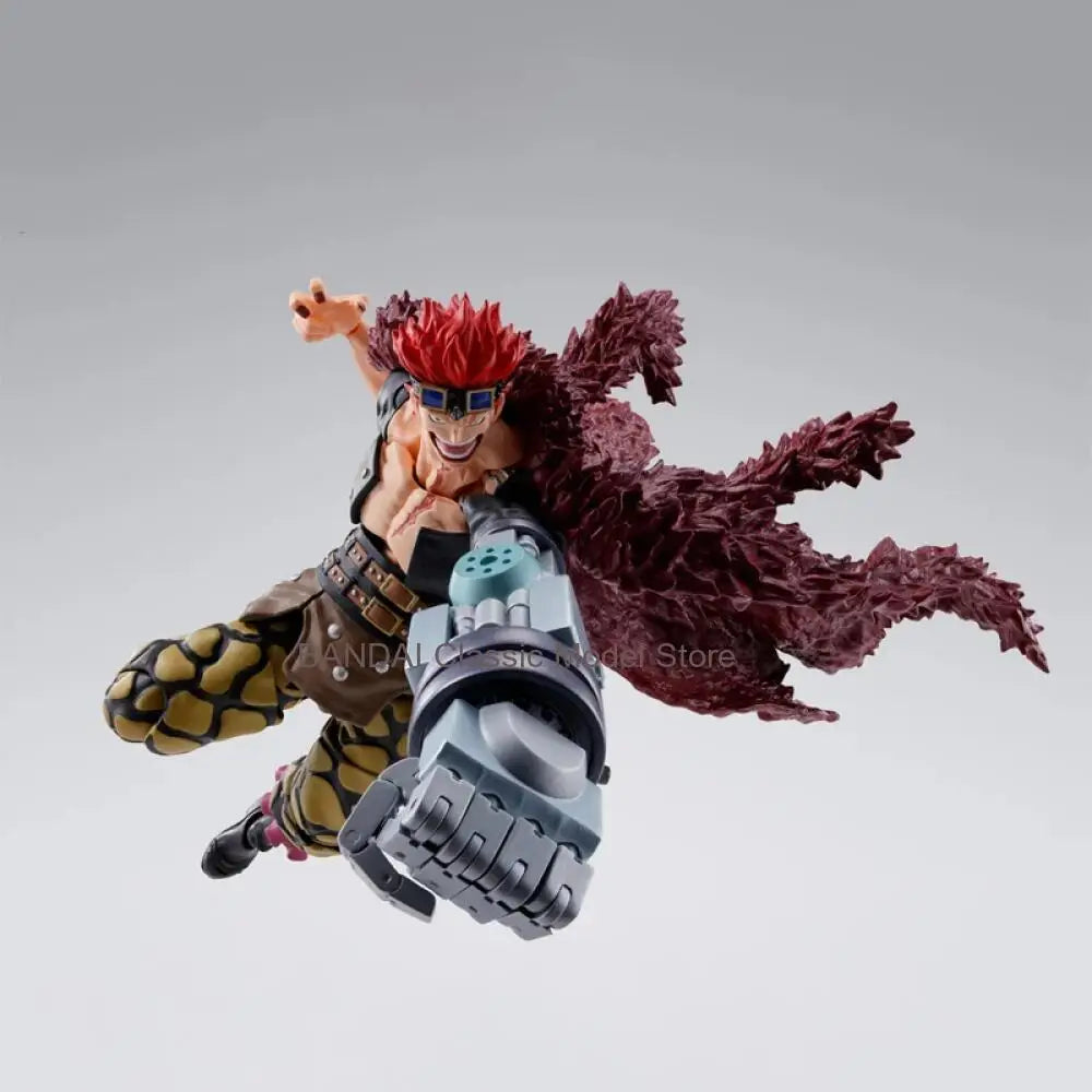 Bandai Original Genuine Figure One Piece Model Kit SHF Eustass.Kid The Raid on onigashima Collection Model Action Figure Toys