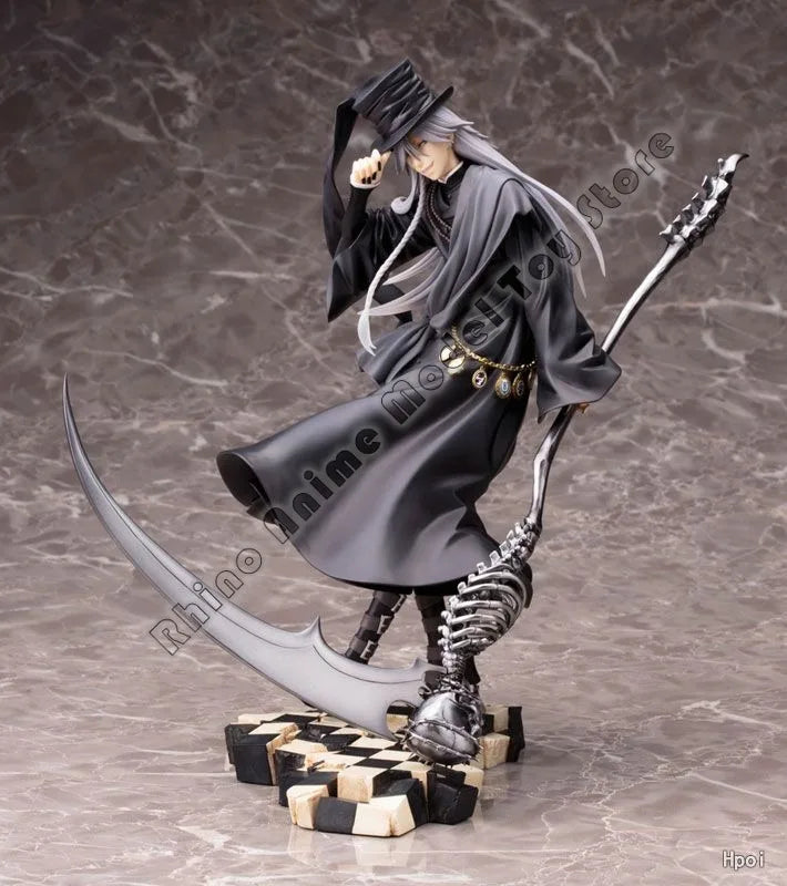 In Stock Original Genuine Kotobukiya ARTFX J Black Butler Undertaker 23cm Anime Action Figure Statue Collectible Toy Model  Gift