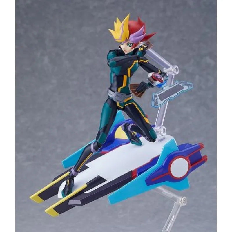 Max Factory Original Figma Yusaku Fujiki Playmaker Anime Action Figures Toys for Boys Christmas Gift Collectible Model Ornaments
