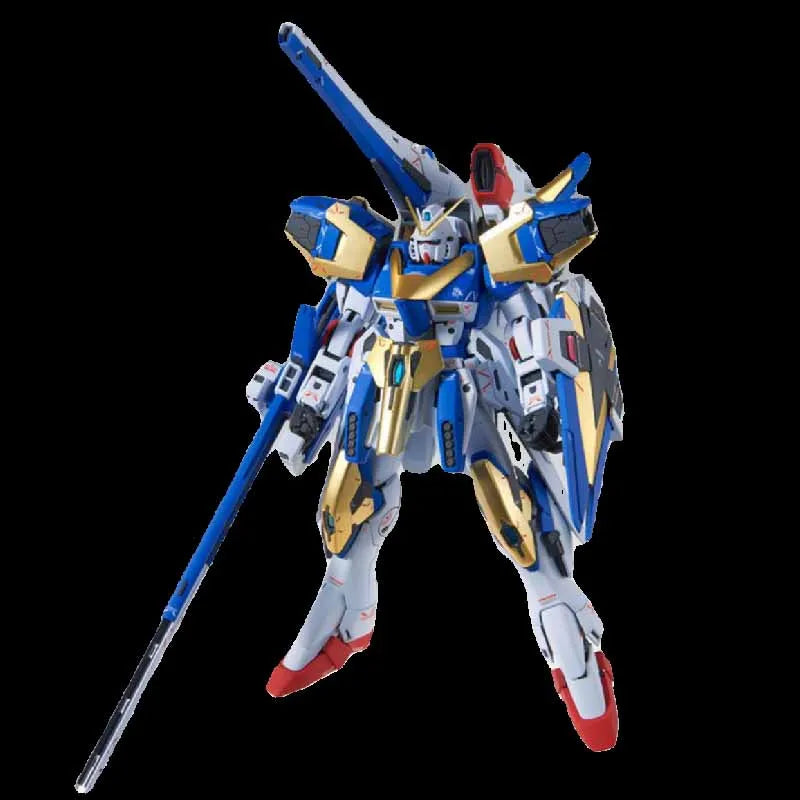 Bandai Original GUNDAM MG 1/100 Series VICTORY TWO ASSAUIT-BUSTER VER.KA Anime Action Figure Assembly Model Toys