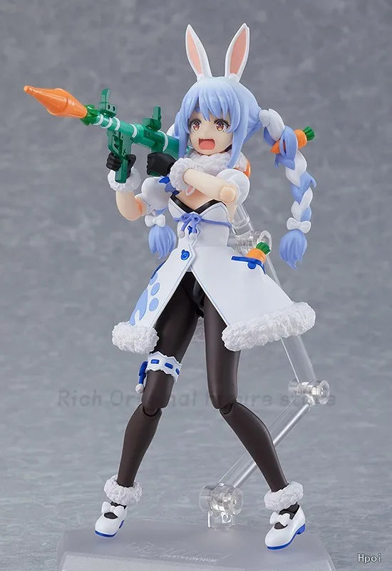 【In Stock】Original Max Factory Figma#529 Hololive Usada Pekora Anime Action Figure Toys Model