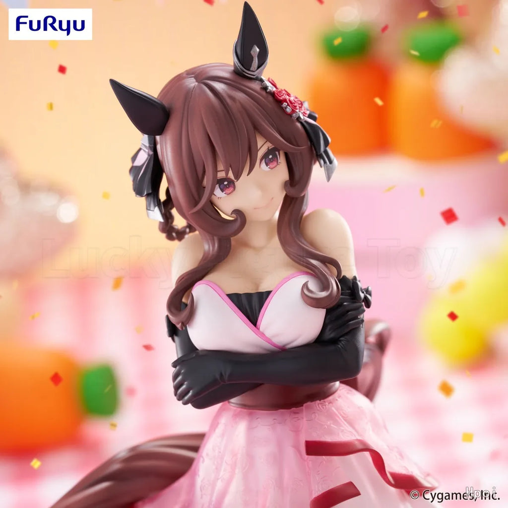 【Original】FuRyu Trio-Try-iT Figure Uma Musume Pretty Derby Gentildonna Figures Collectibles Models Classic Anime Toys