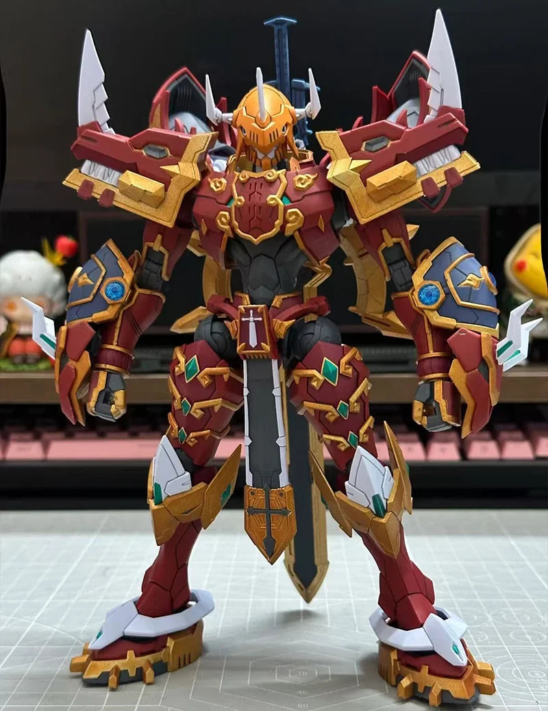 Original Bandai Digimon Adventure KAISERGREYMON Rise Standard FRS Anime Action Figure Assembly Model Boys Toy Collection