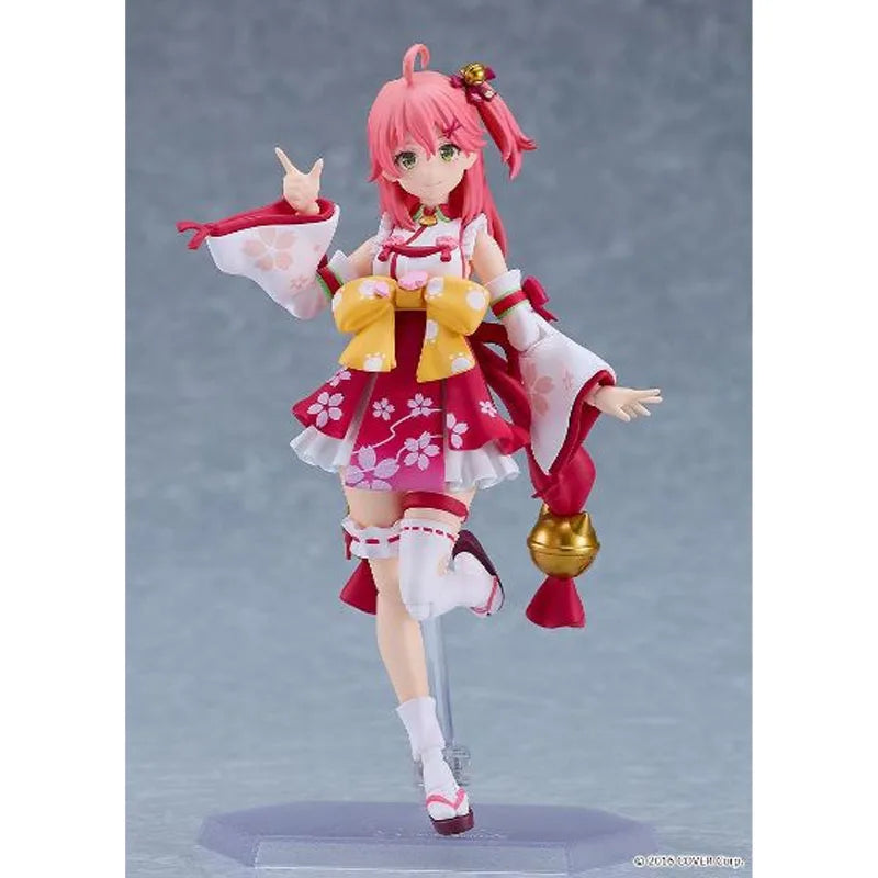 Max Factory Original Figma Hololive Sakura Miko Anime Action Figures Toys for Boy Christmas Gift Collectible Model Ornaments