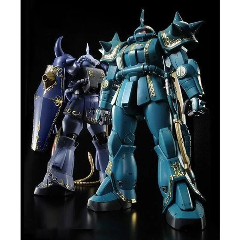 Bandai Original MG ZakuⅡ Dozle Zabi Custom MS-06F 1/100 Anime Action Figure Assembly Model Toys Gifts For Children GUNDAM