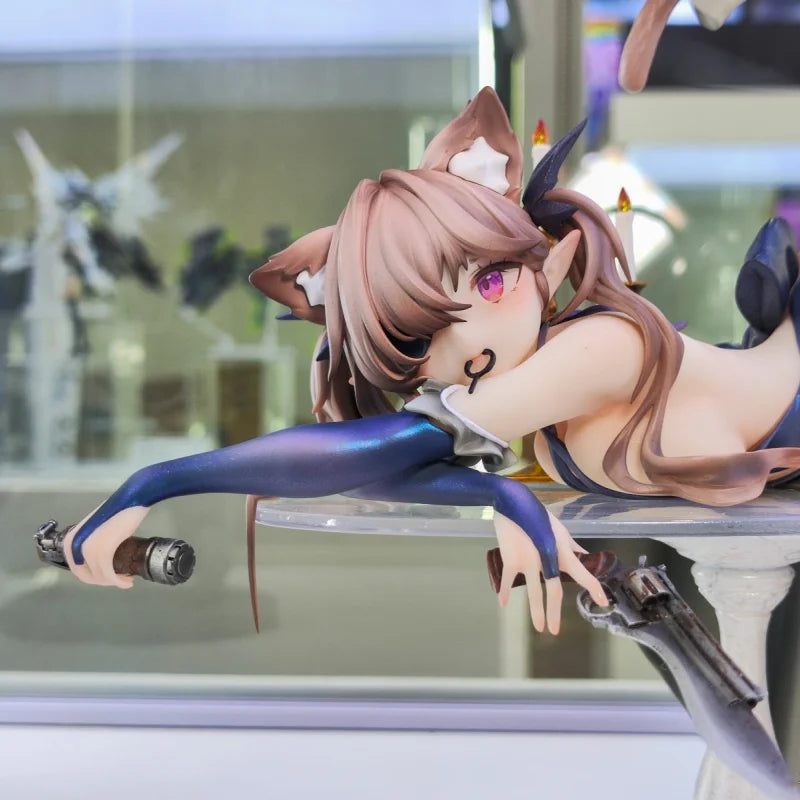 Original In Stock Animester Assasion Niko 1/7 Action Figure 18cm Anime Modle Desktop Pvc Abs Statue