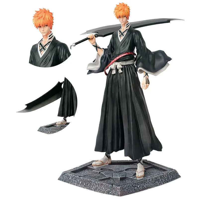 Bleach Ichigo Anime Figure White Kurosaki Ichigo Action Figures Bleach Reverse Figurines Collection Anime Dolls PVC Model Gifts