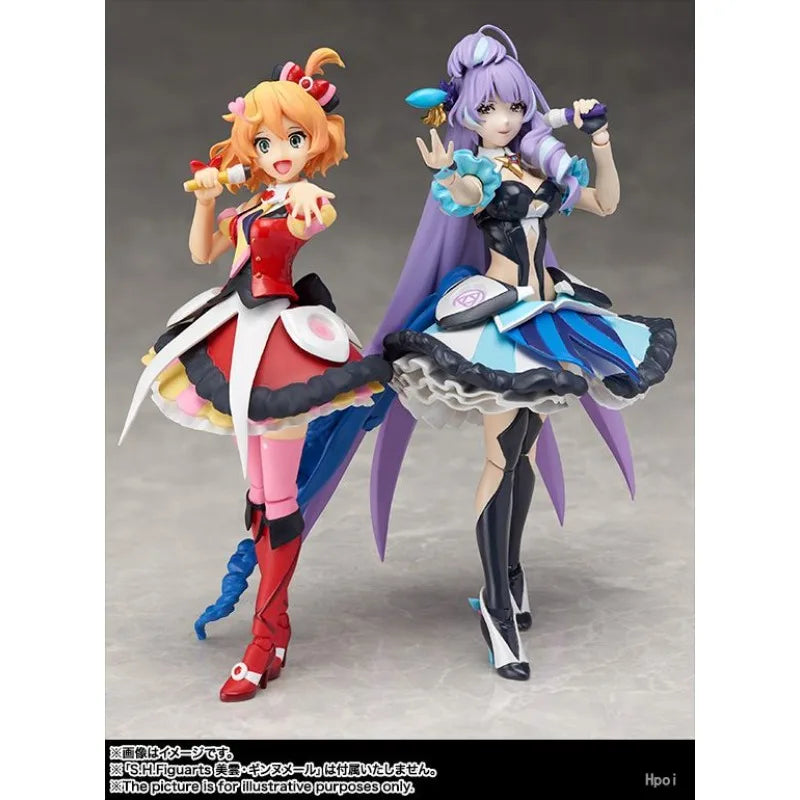 BANDAI Original S.H.Figuarts Macross Delta Series Freya Wien\Meiyun Jinnumel Anime Action Figure Model Toys Gifts Fo Boys
