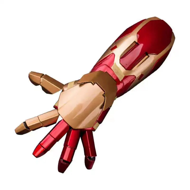 In Stock Wearable Steel Armor Hand Gloves Mk42 For Left And Right Hand Cosplay Model Toy Collectible Action Figure Accessories ﻿