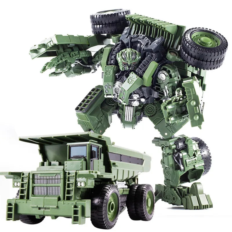 H6001-8B Anime Devastator Transformation Toys TAIBA BMB 8 IN 1 Action Figure Model KO GT Truck Crane Robot Car Kids Boy Gift