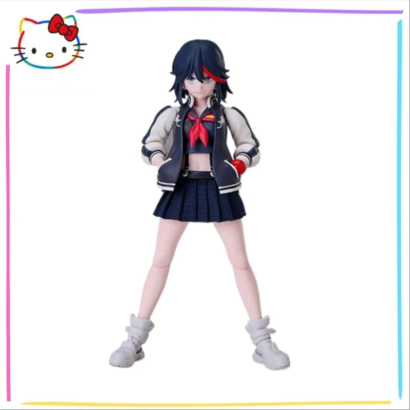 '+In Stock Original  ANIPLEX+ BUZZmod. KILL La KILL Matoi Ryuuko 14cm Animation Movable Doll Model Figure 2025 New Product