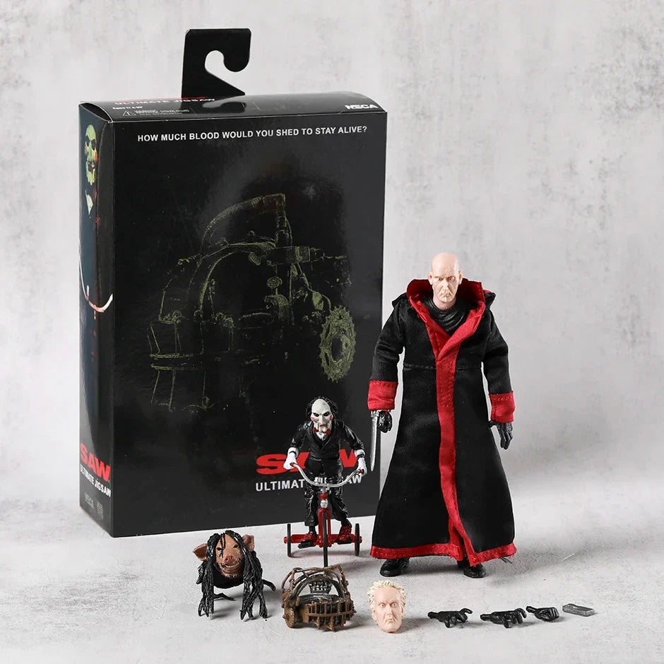 NECA Ultimate Jigsaw Killer 7-Inch Scale Action Figure Movable Joints Desktop Decoration Collection PVC Model Toy