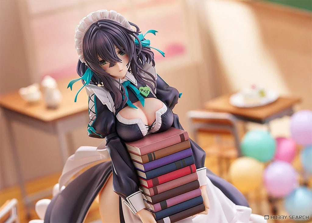 In Stock Original DMM Factory Prepainted Maid Maison Hanikami, Kanojo Wa Koi O Suru Chigami Hikage 1/6 H=285mm Figure Collection