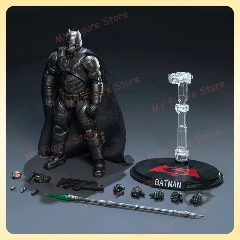 New Fondjoy Armored Batman Figure DC Justice League Figures Detective Comics 1/9 BATMAN PVC Model Joint Movable Kid Toy Gift