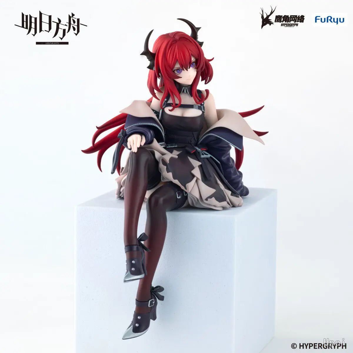 Genuine Furyu Prepainted Noodle Stopper Figure Arknights Surtr Game Character Figure Decoration Collection Figure Model Toy