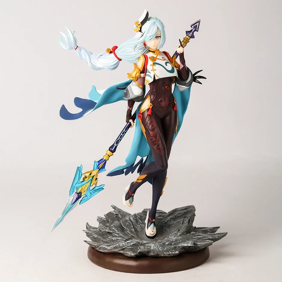 Hot Game Genshin Impact Shenhe Anime Figure Excellent Model Toy Gift Collectibles Statue Decorations