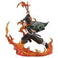 Original BANDAI Figuarts ZERO Demon Slayer Tanjiro Kamado (Rengoku Tsuba ver.) Excellent 19.5cm Anime Figure Model Gift Toys