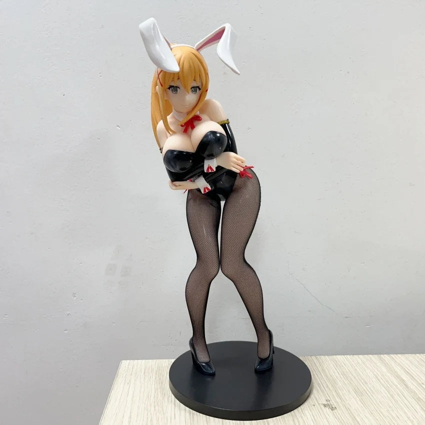 43CM KonoSuba B-STYLE God's Blessing on this Wonderful World Kurenai Densetsu Darkness Bunny girl figure Anime Model doll Toys