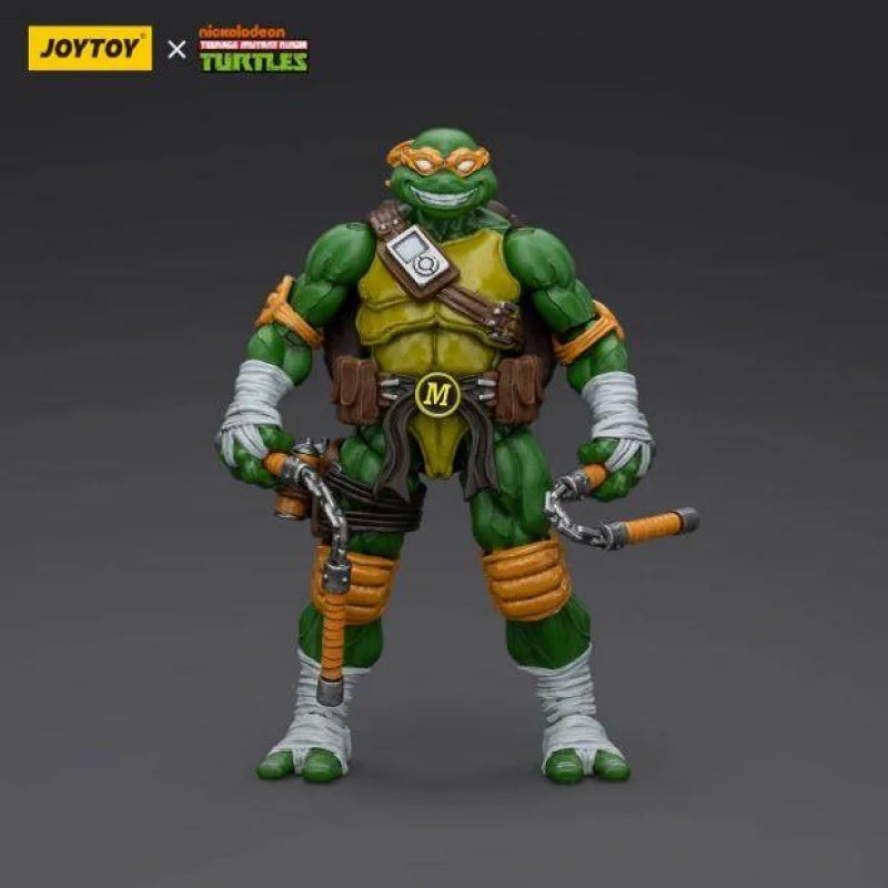 IN Stock JOYTOY 1/18 TMNT Ninja Tutles Source Articulated Action Figures Raphael Leonardo Donatello Kira Toys Model Gifts