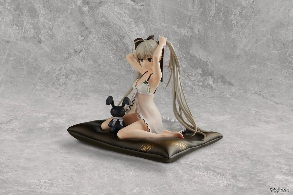 16CM Anime Yosuga no Sora Kasugano Sora Figure Pajamas Sitting Posture  Cute Model Toy Girl Gift Collection Ornaments PVC