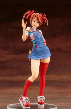'-In Stock Original KOTOBUKIYA Horror Beautiful Girl Ghost Bride Chucky 20cm Animation Cartoon Doll 1/7 Model Ornament