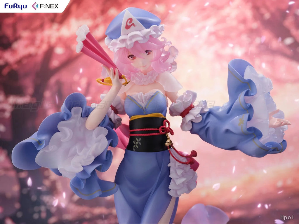【In stock】Original F:NEX Project Saigyouji Yuyuko 1/6 Scale Figure Toys Model Ornaments
