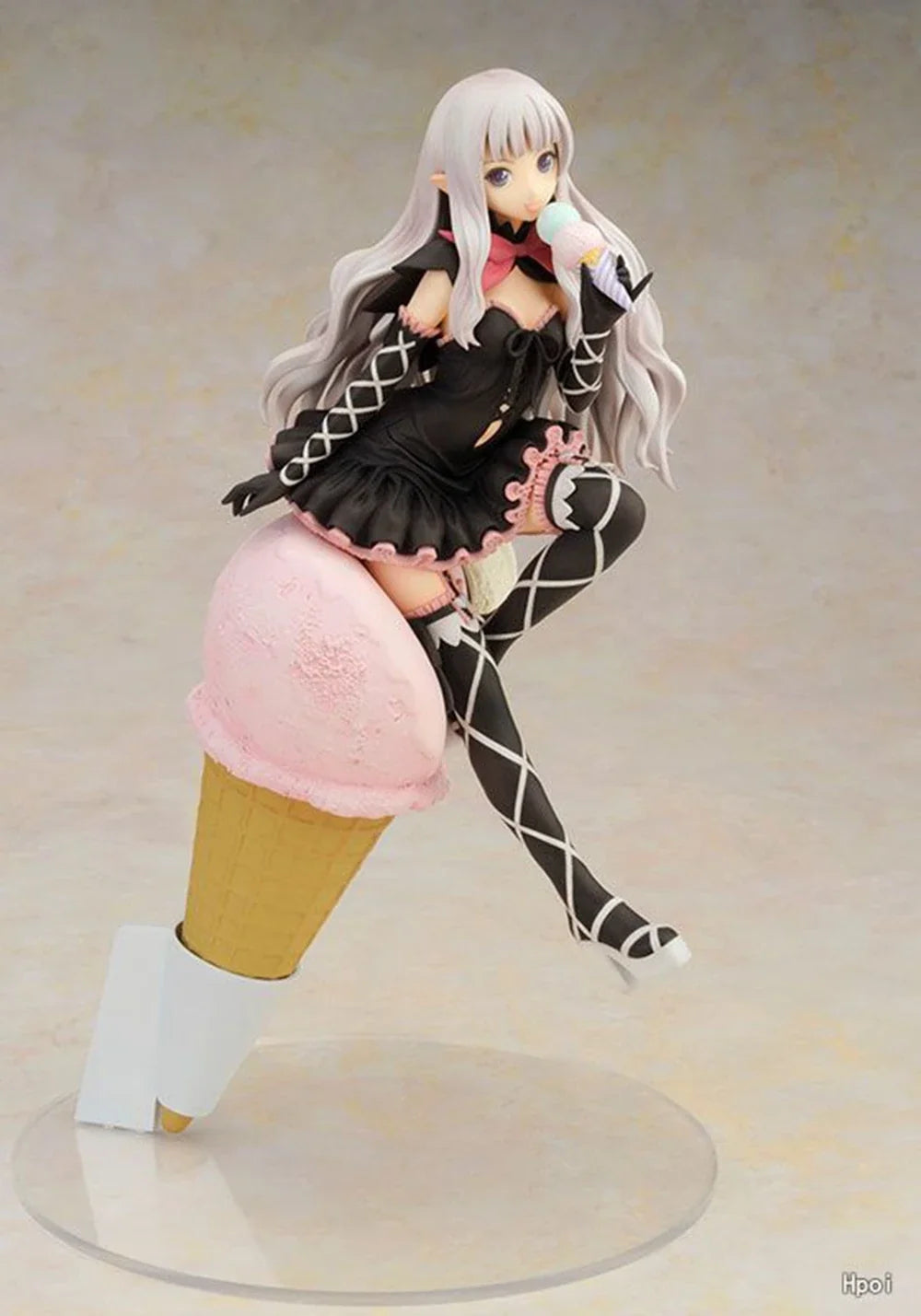 20CM Anime Shining Hearts Melty de Granite Sorbet Figure 1/8 Ice Cream Dress Up Model Toy Doll Aciton Figure PVC