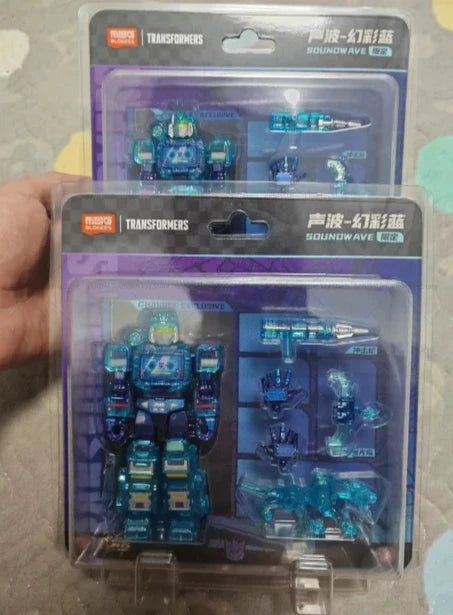 Brandneuer Spot original Brooke Blue Säule OP 2025 limitierte Hängekarte Transformers Soundwave - Fantasy Blue Collection Geschenke