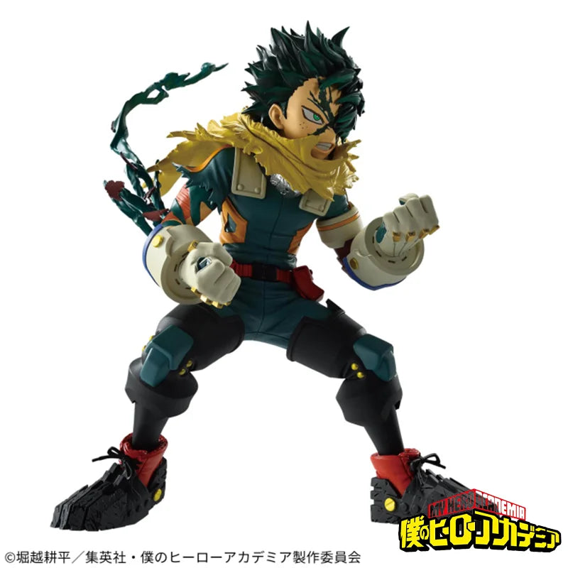 In Stock Bandai Original Banpresto My Hero Academia Final Season Izuku Midoriya Figures Anime Statues Action Doll Kids Toys Gift