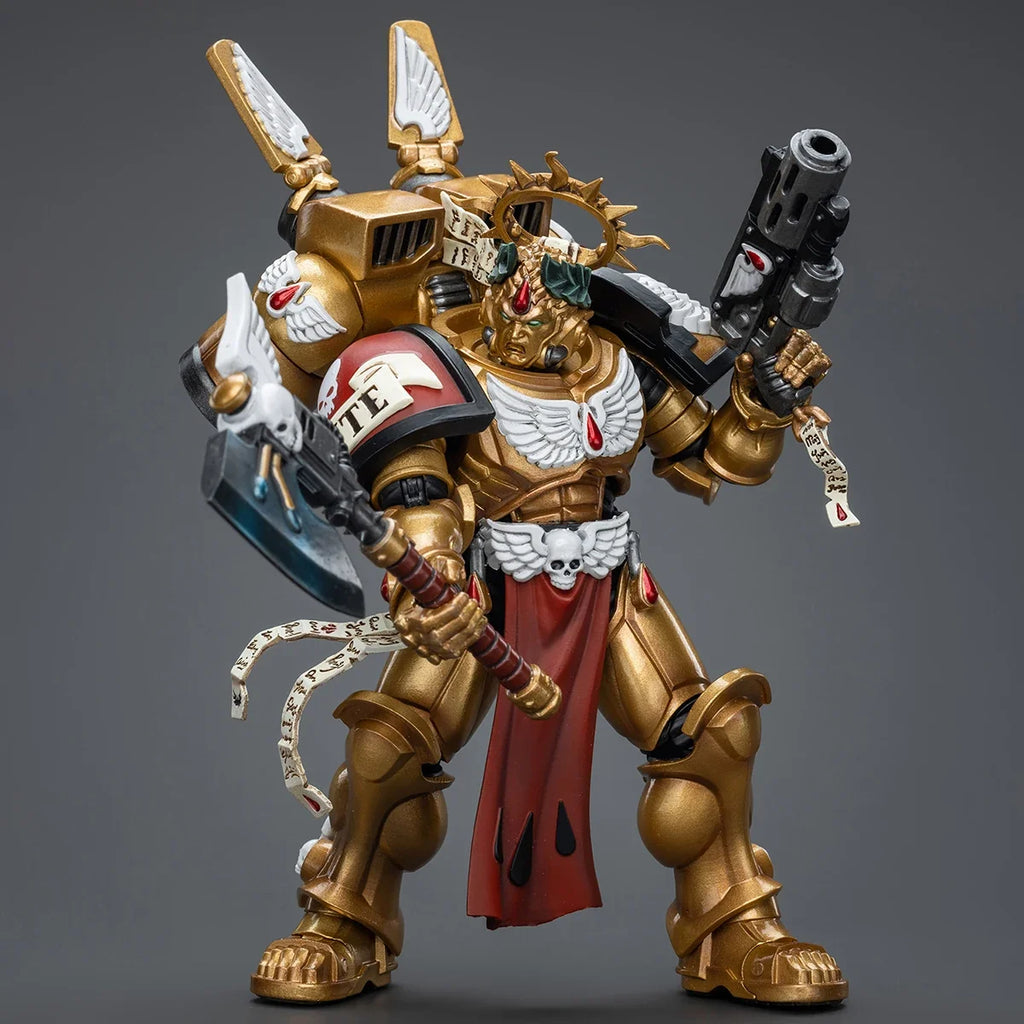 HIPLAY JOYTOY Blood Angels Sanguinary Guard Commander Dante 1/18 Warhammer 40,000 Reissue Action Figure